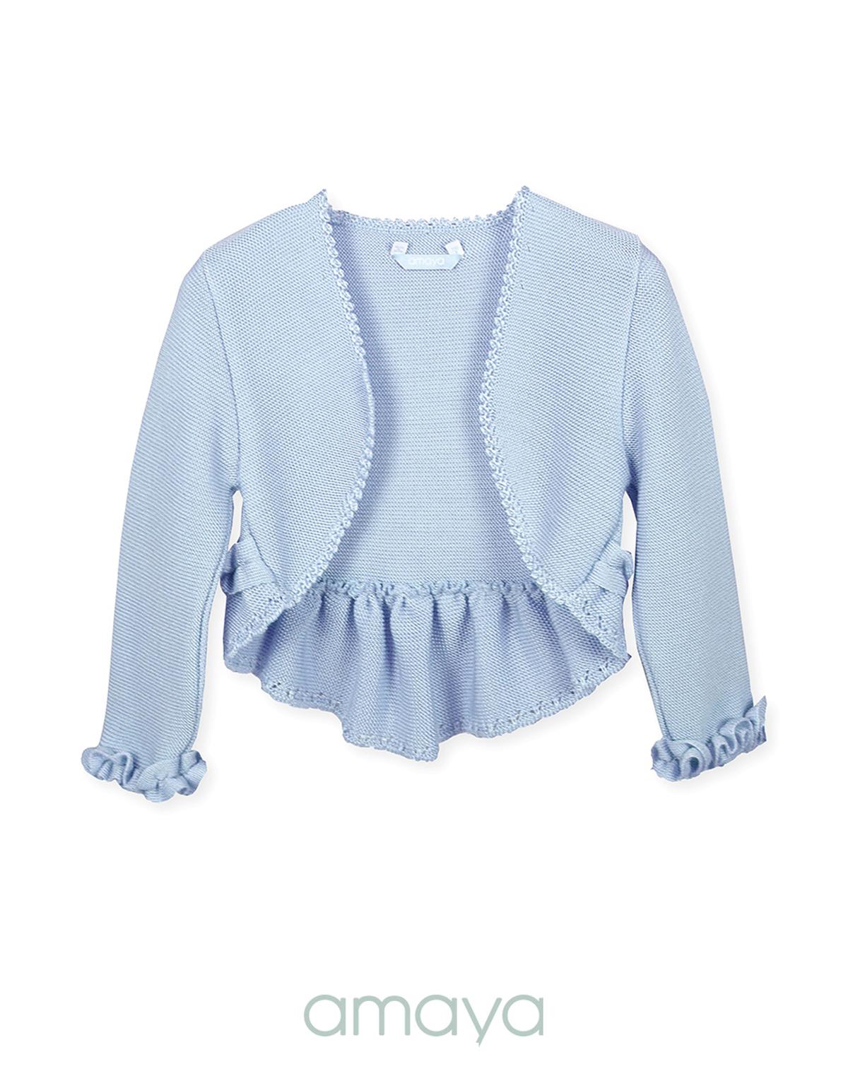 AMAYA 190484H knitted bolero for ceremonies and communions - Image 8
