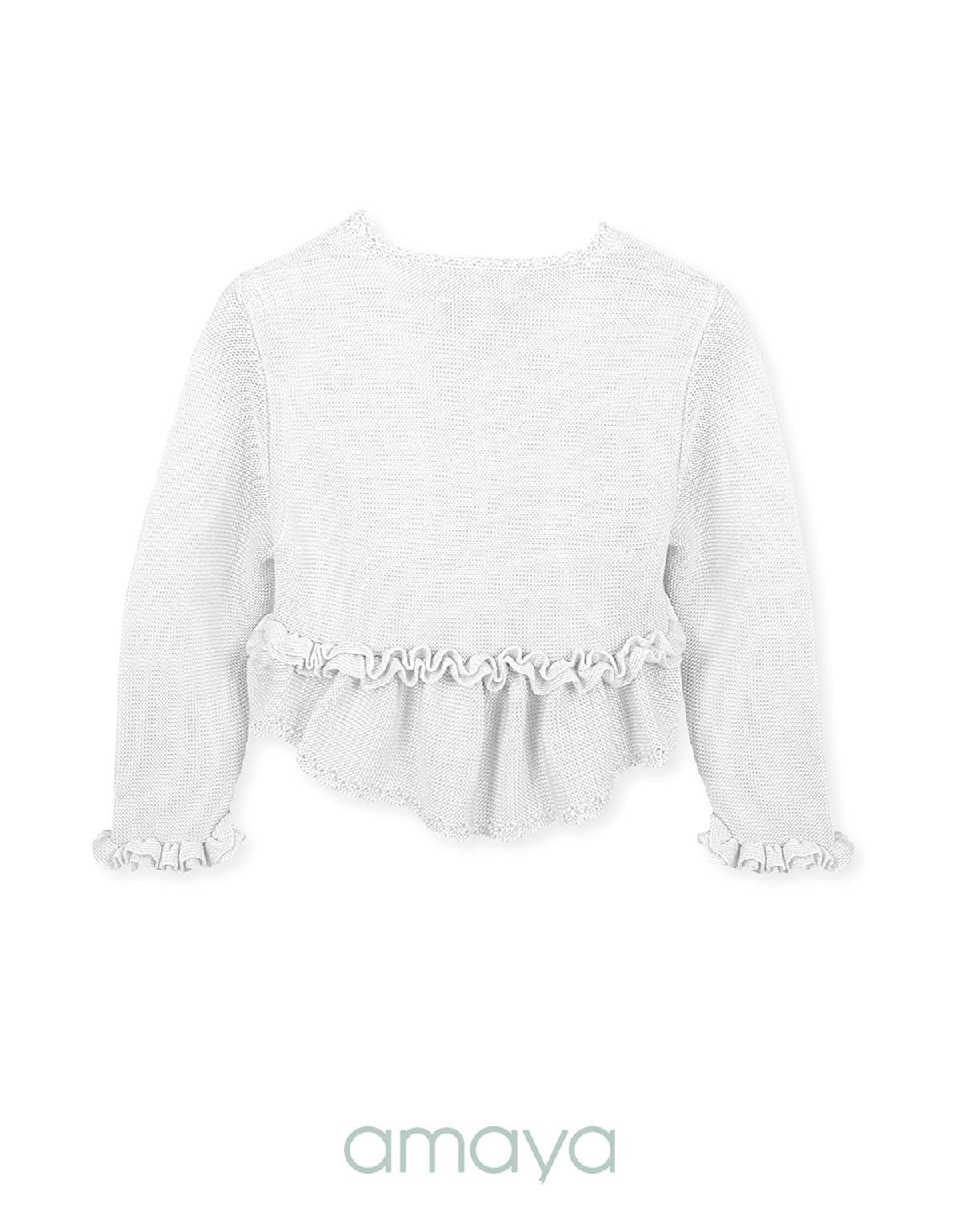 AMAYA 190484H knitted bolero for ceremonies and communions - Image 4