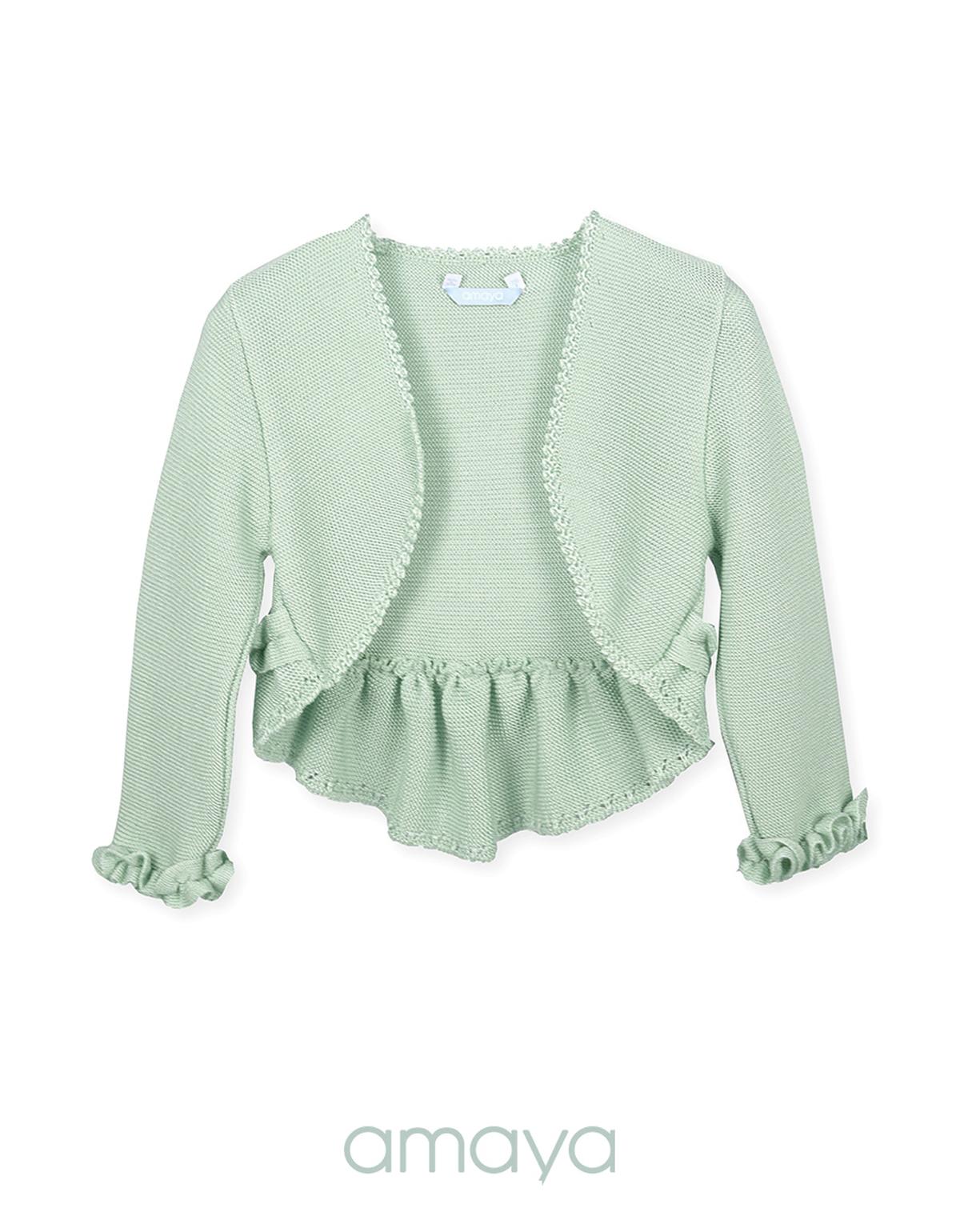 AMAYA 190484H knitted bolero for ceremonies and communions - Image 5