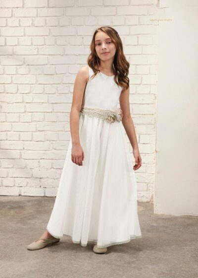 AMAYA 2026 Communion and Ceremony Jumpsuit, model 636132, raw