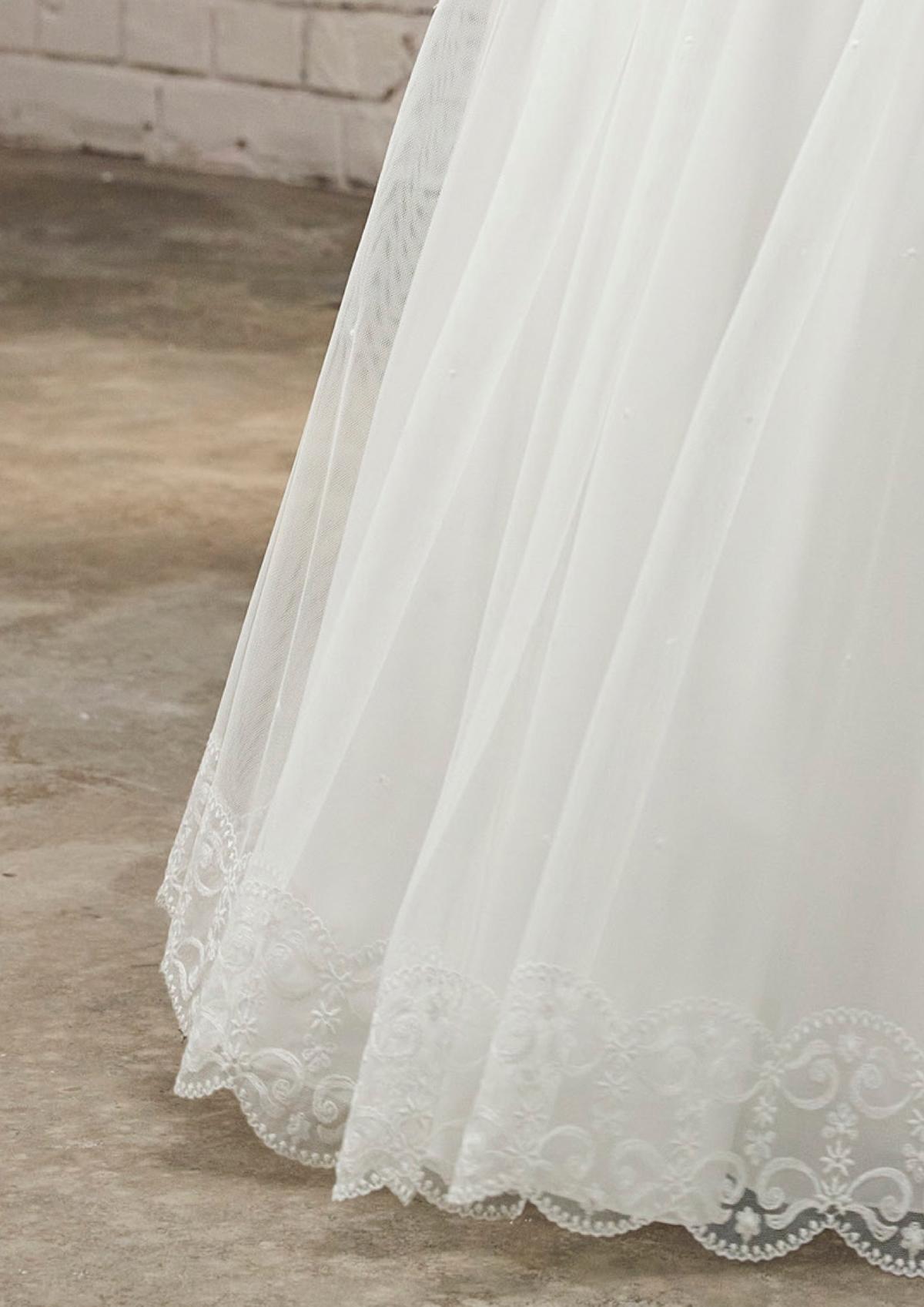 AMAYA 2026 Communion Dress, model 637026MC, aqua green - Image 3