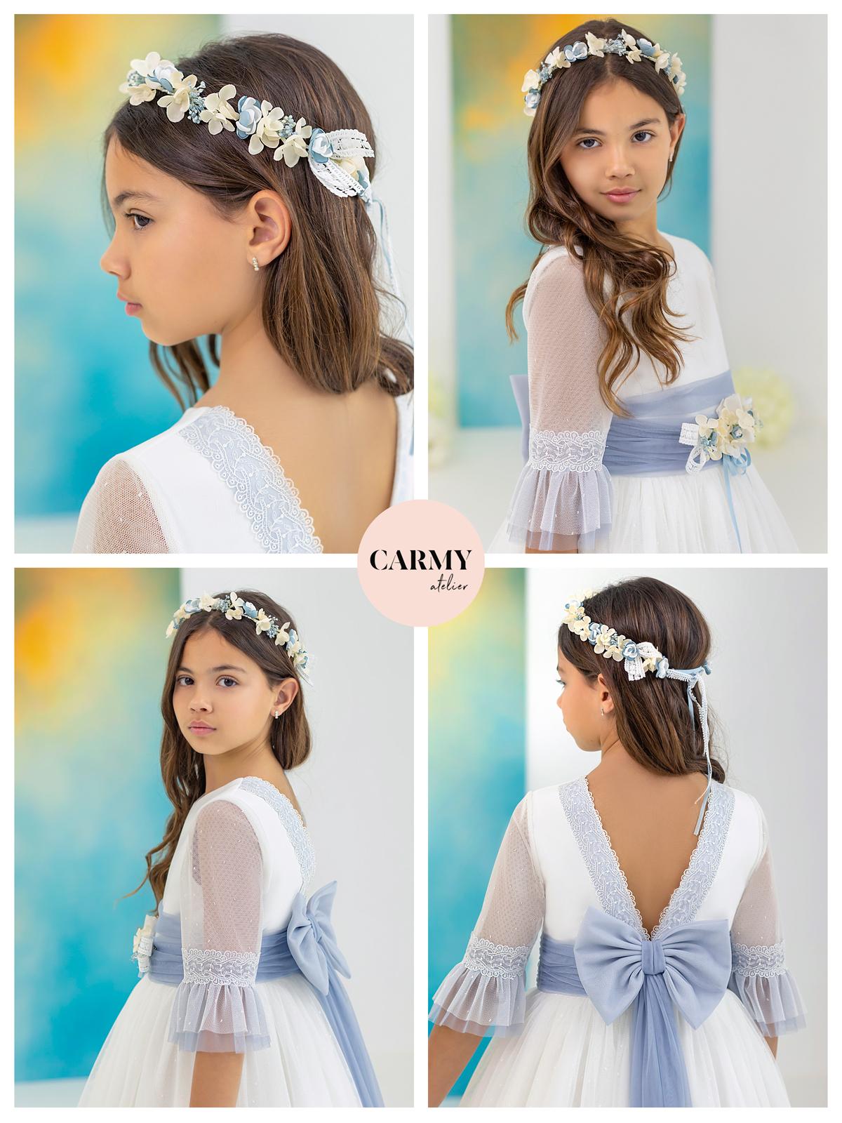CARMY 2026 Communion Dress, model 6120 - Image 2