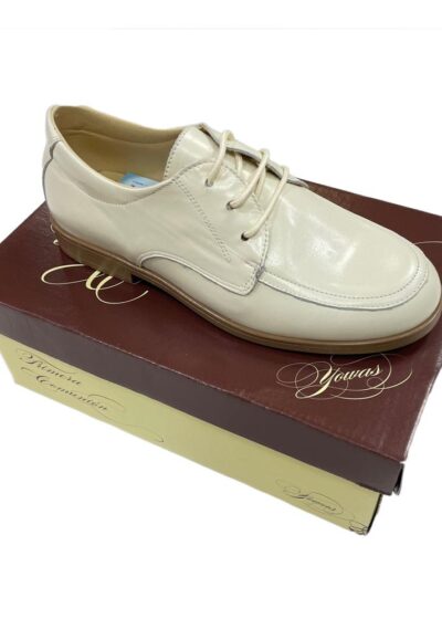 YOWAS Communion Shoes for Boys, Raw Leather with Stitching